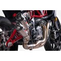 QD Exhaust Twin GUNSHOT Exhaust for the Indian FTR 1200 (Flat Track Racer) (2021+ Euro5) QD Exhaust Twin GUNSHOT Exhaust for the Indian FTR 1200 (Flat Track Racer) (2021+ Euro5)